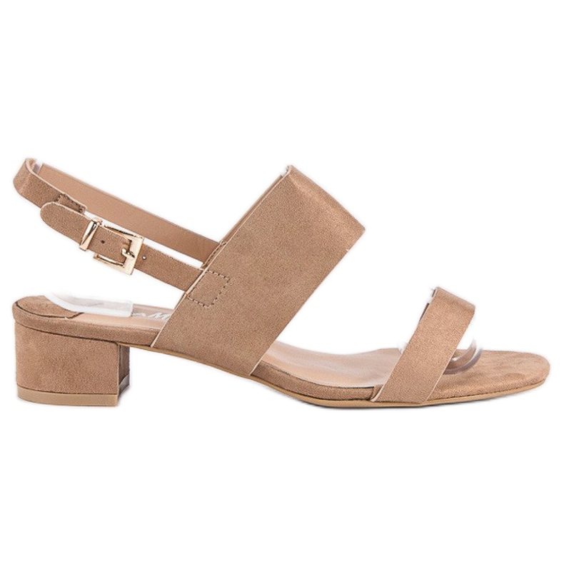 Fama Alacsony sarkú szandál barna