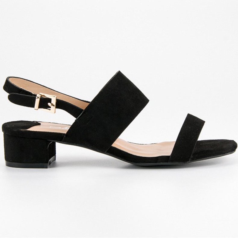 Fama Alacsony sarkú szandál fekete