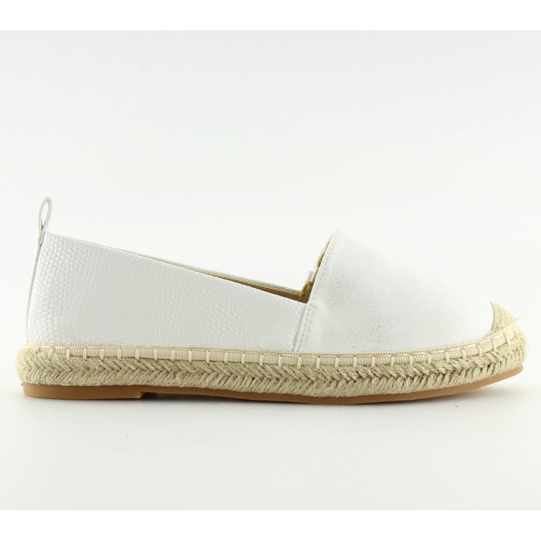 Fehér női espadrillák FF088 fehér Fehér női espadrillák FF088 fehér