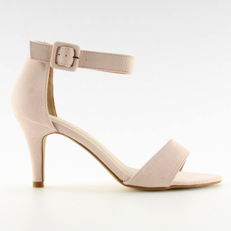 Alacsony sarkú szandál rózsaszín BL076