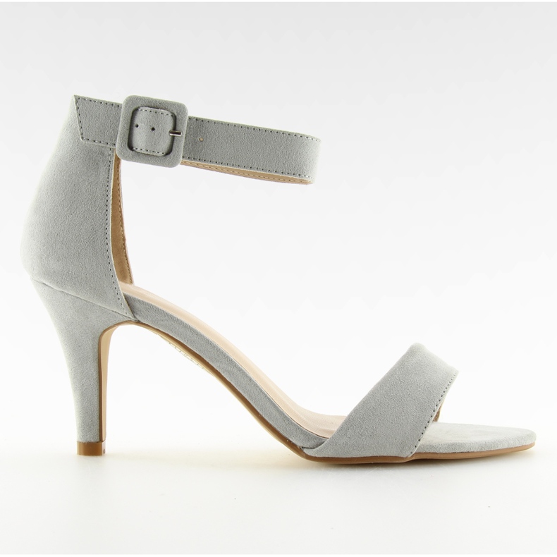 Alacsony sarkú szandál szürke BL0763