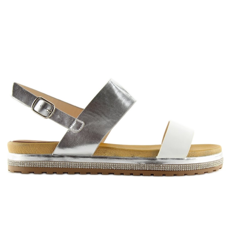 Fehér női szandál SL88P Fehér