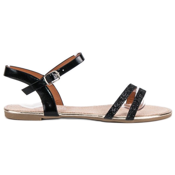 American Club Fekete lapos amerikai szandál