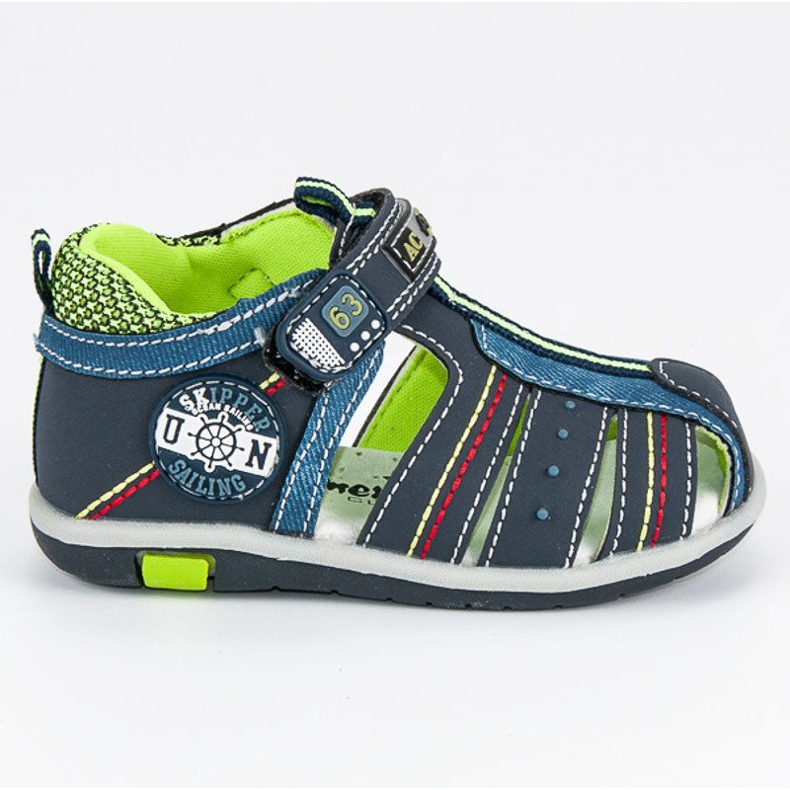 American Club Amerikai farmer szandál kék