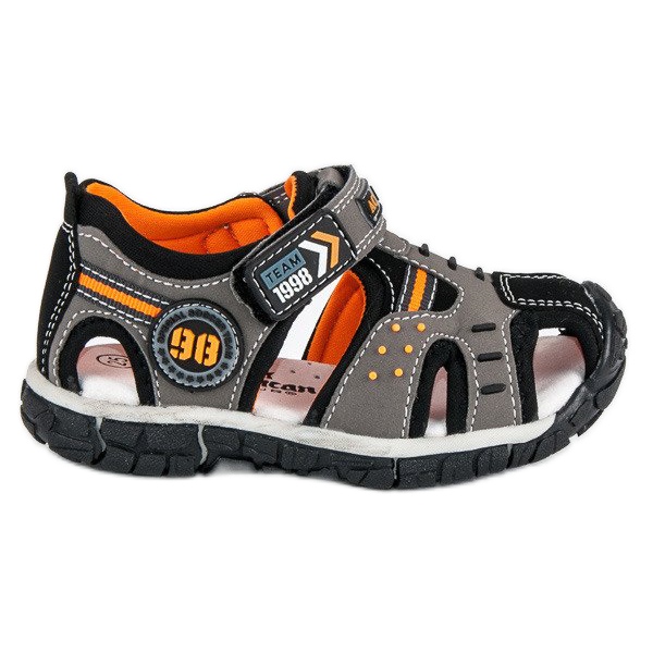 American Club Zárt amerikai fiú szandál szürke