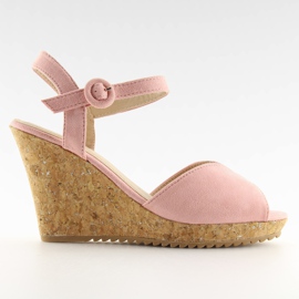 Rózsaszín szandál parafa éksarkún 3811 Rózsaszín szandál parafa éksarkún 3811