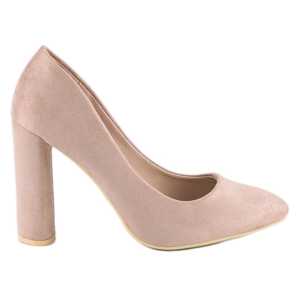 Velúr szivattyúk az oszlopon barna