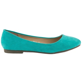 Claudia Női tavaszi balerinák zöld