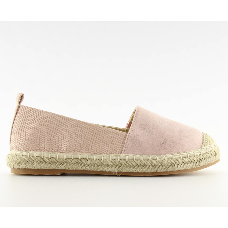 Rózsaszín női espadrillák FF088 Pink Rózsaszín női espadrillák FF088 Pink