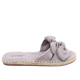 Szürke női szürke papucs LL-119 Szürke Szürke női szürke papucs LL-119 Szürke