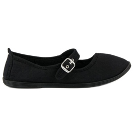 Fekete balerinák mckeylor övvel