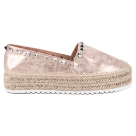 Forever Folie Espadrillák az emelvényen rózsaszín Forever Folie Espadrillák az emelvényen rózsaszín