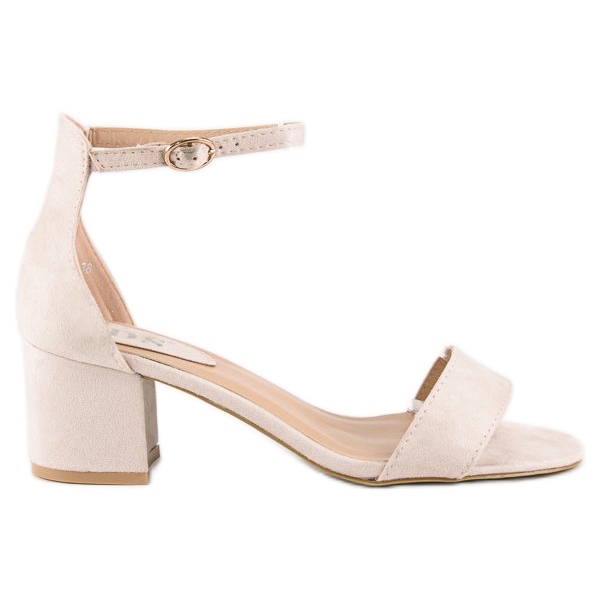 SDS Alacsony sarkú szandál barna