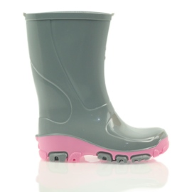 Ren But Galoshes ezüstionokkal Ren De szürke rózsaszín