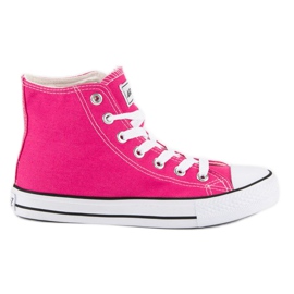 Andy Z Klasszikus tornacipő a boka felett rózsaszín Andy Z Klasszikus tornacipő a boka felett rózsaszín