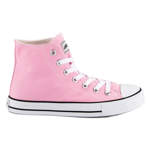 Andy Z Klasszikus tornacipő a boka felett rózsaszín