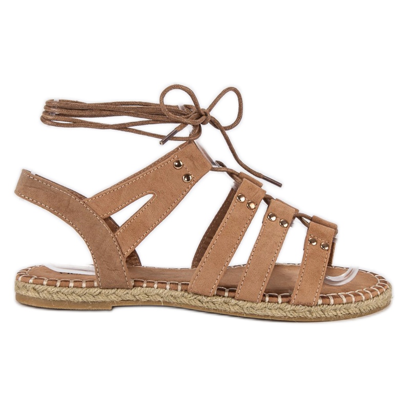 Vices Lapos rómaiak kötéssel barna Vices Lapos rómaiak kötéssel barna