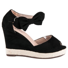 Seastar Ék espadrillák masnival fekete Seastar Ék espadrillák masnival fekete