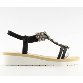 Fekete női szandál nagyon kényelmes 981 Fekete Fekete női szandál nagyon kényelmes 981 Fekete