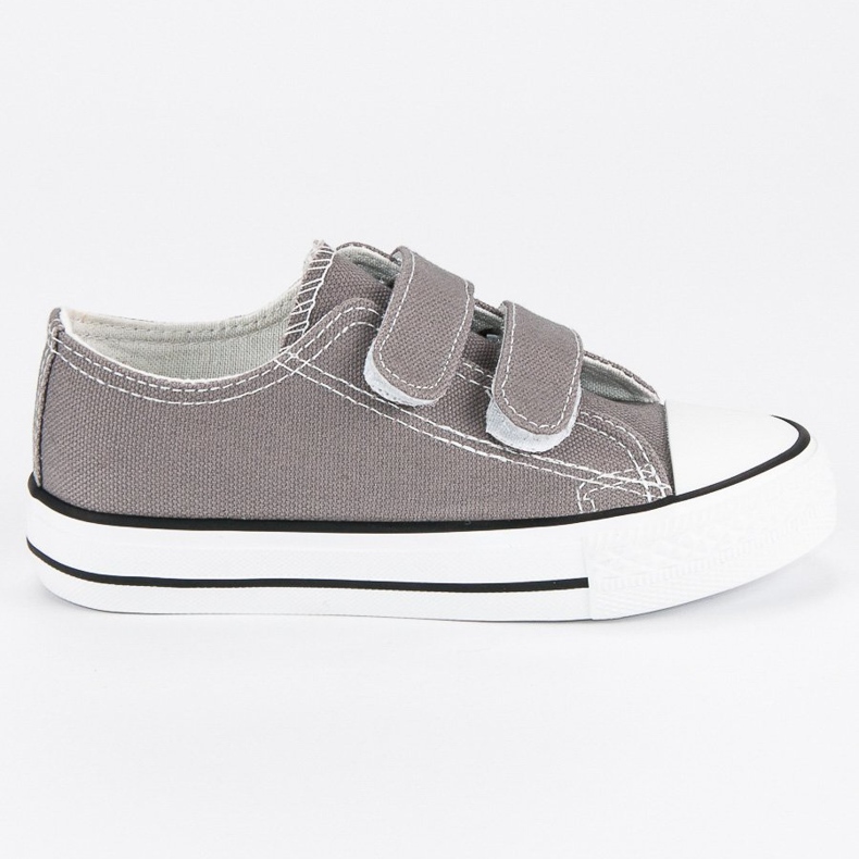 Gyerek tépőzáras cipők szürke