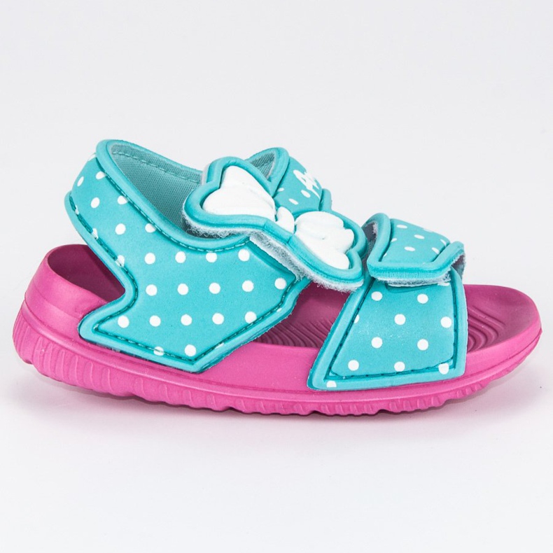 American Club Amerikai pöttyös szandál zöld