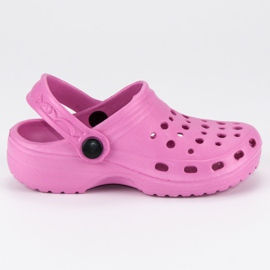 Rózsaszín gumi papucs