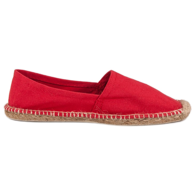 Piros espadrillák