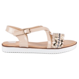 Vices Patent satu szandál barna sokszínű