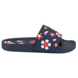 Vices Virág papucs satu kék