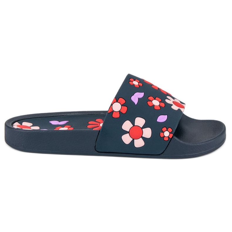 Vices Virág papucs satu kék
