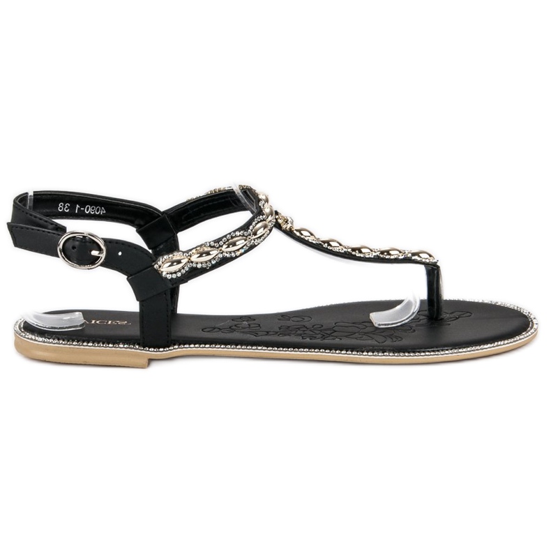 Vices Elegáns flip-flop satu fekete