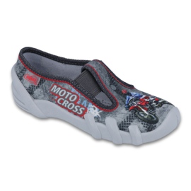 Befado gyerekcipő 290X166 szürke piros