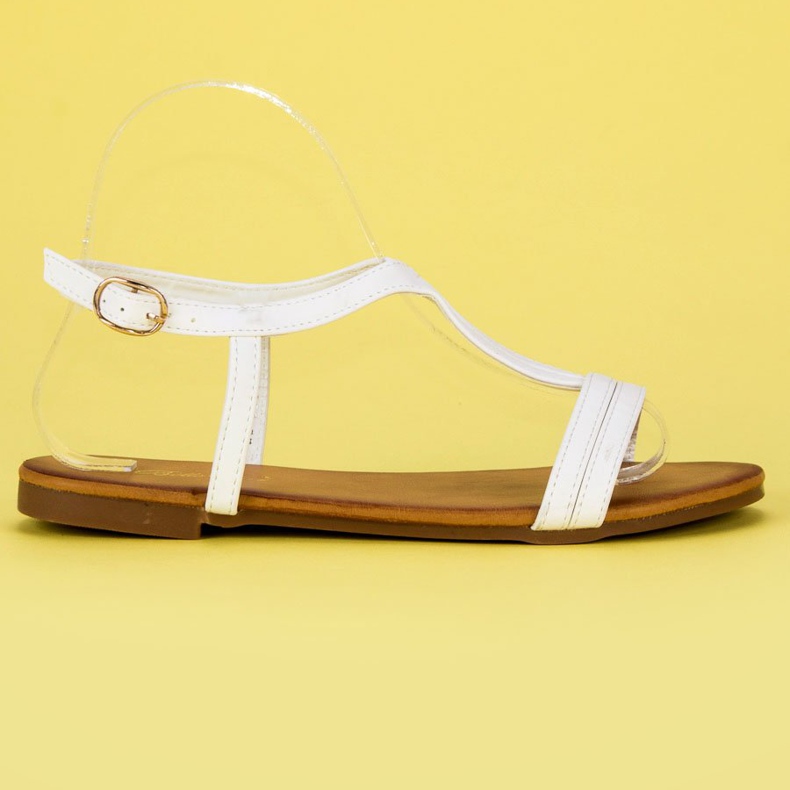 Bella Star Kényelmes női szandál fehér