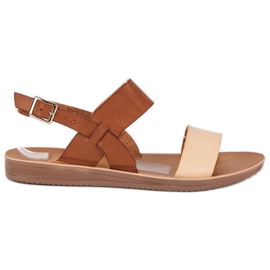 Alkalmi szandálok barna Alkalmi szandálok barna