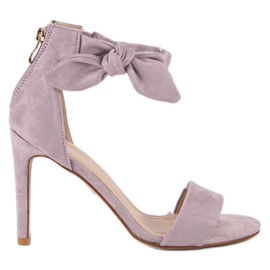 Bestelle Velúr cipzáras szandál ibolya sokszínű