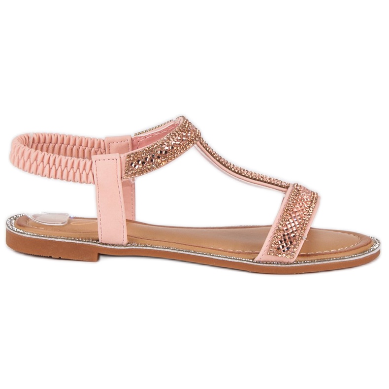 Juliet Elegáns szandál radírral rózsaszín