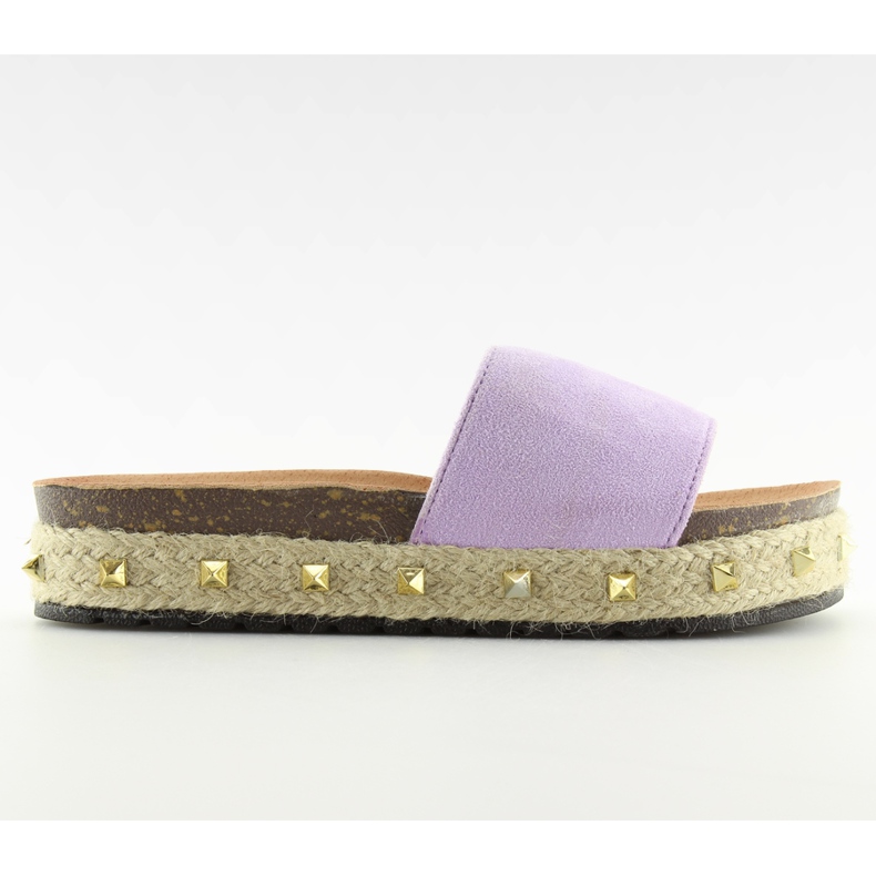 Violet espadrilles LS51 L.LILA papucs ibolya