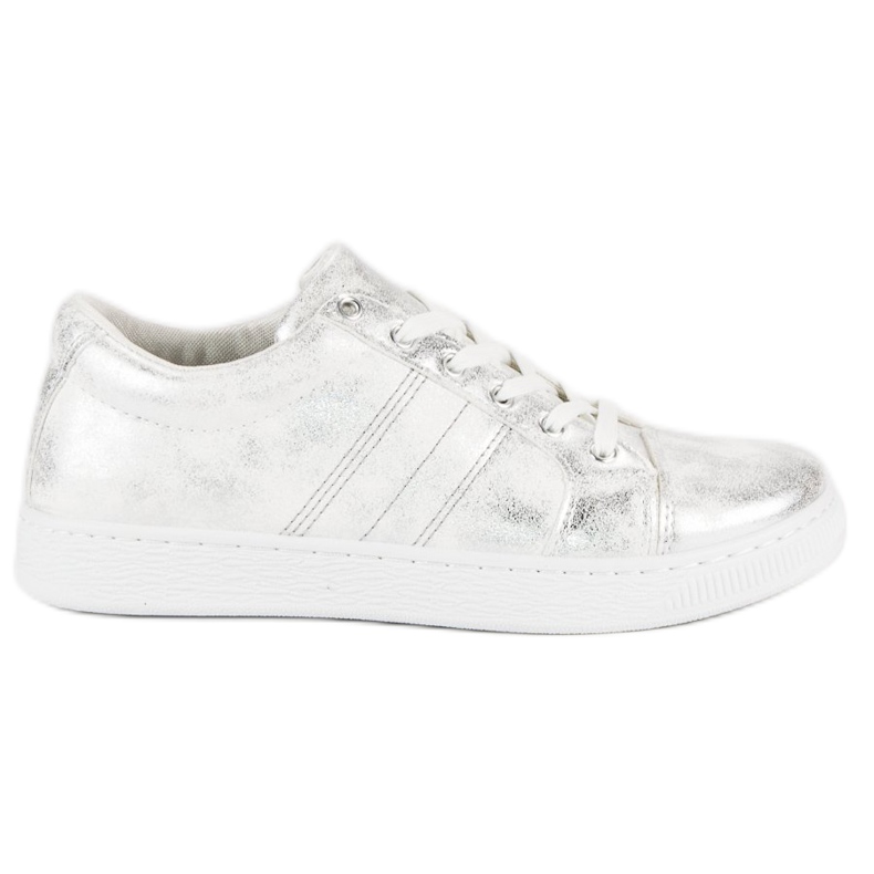 Sport Ezüst Csomós tornacipő szürke