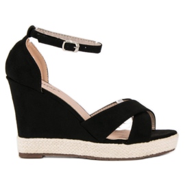 Seastar Velúr ékszandál fekete Seastar Velúr ékszandál fekete