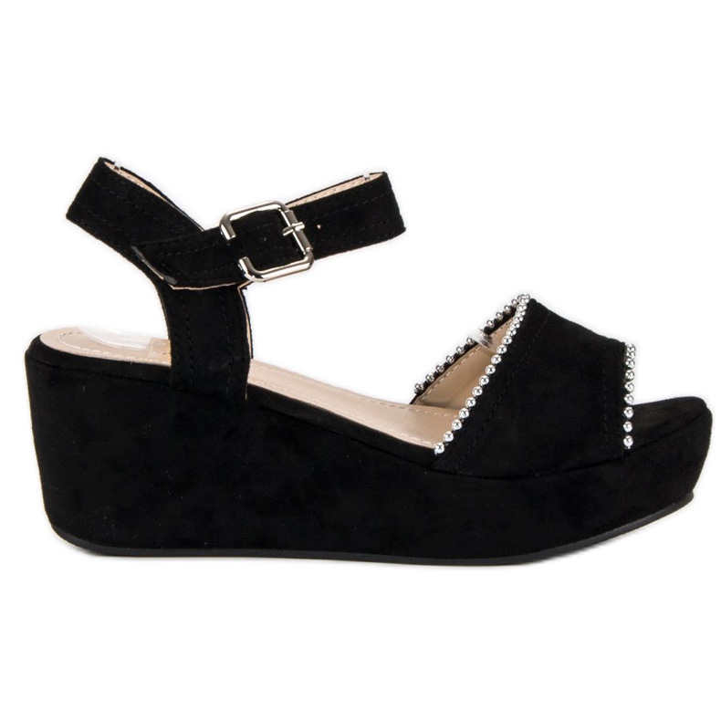 Super Mode Velúr ékek fekete Super Mode Velúr ékek fekete