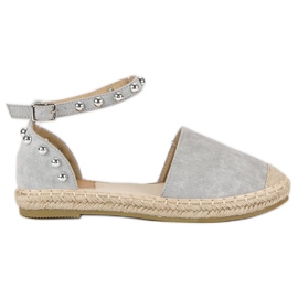 Bestelle Szürke espadrillák