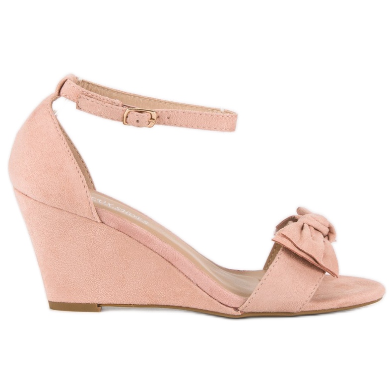 L. Lux. Shoes Stílusos ékszandál rózsaszín