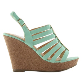 Ékes szandál FA77 Green zöld