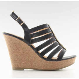 Ékes szandál FA77 Fekete