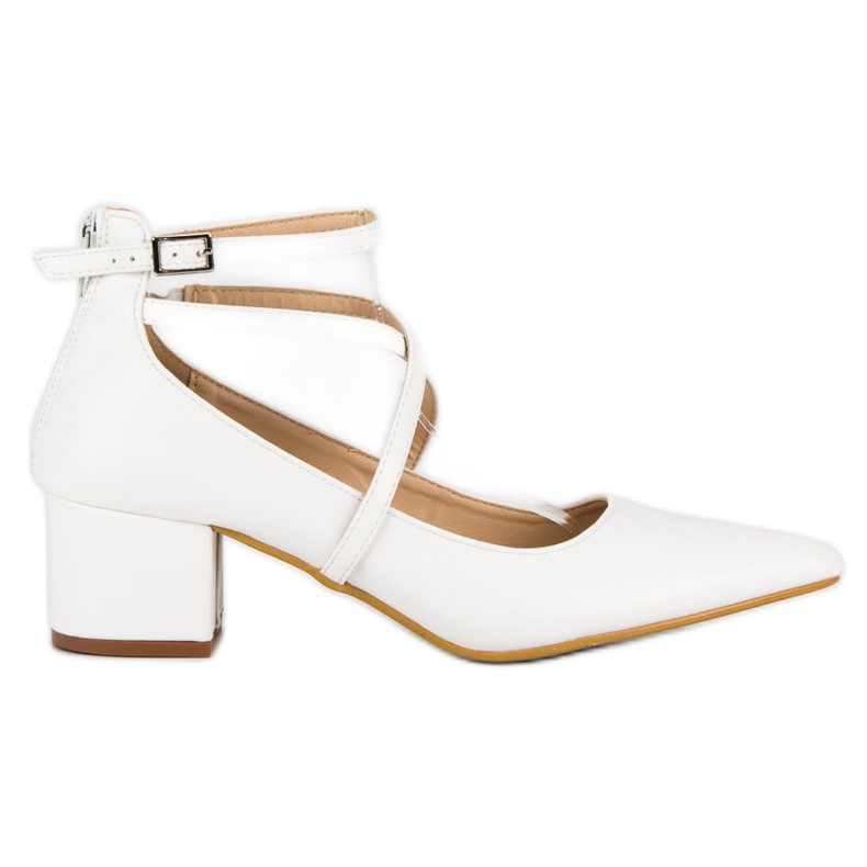 Vices Fehér magassarkú satu