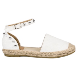 Bestelle Fehér espadrillák