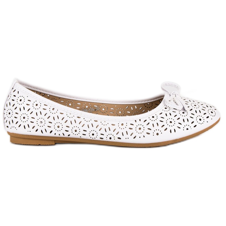 Diamantique Áttört balerinák fehér