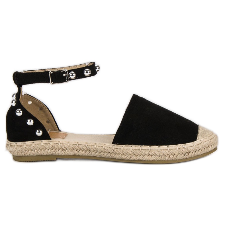 Bestelle Fekete espadrillák