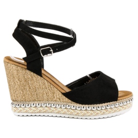 Best Shoes Ék szandál fekete