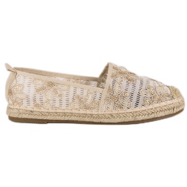Seastar Csipke Espadrilles barna sárga Seastar Csipke Espadrilles barna sárga